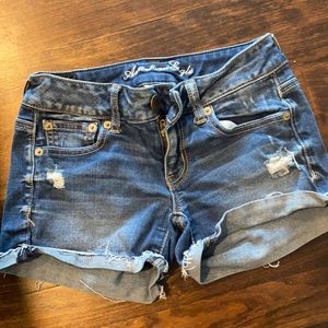 American eagle shorts size 0